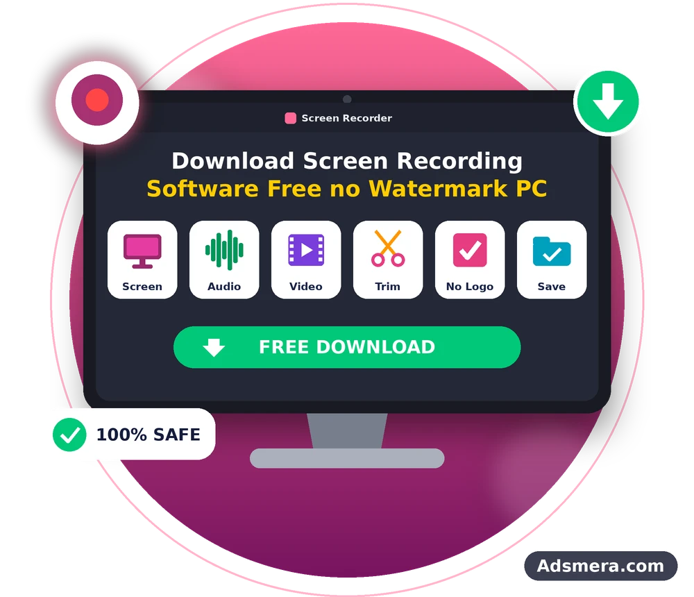 Download Screen Recording Software Free no Watermark PC